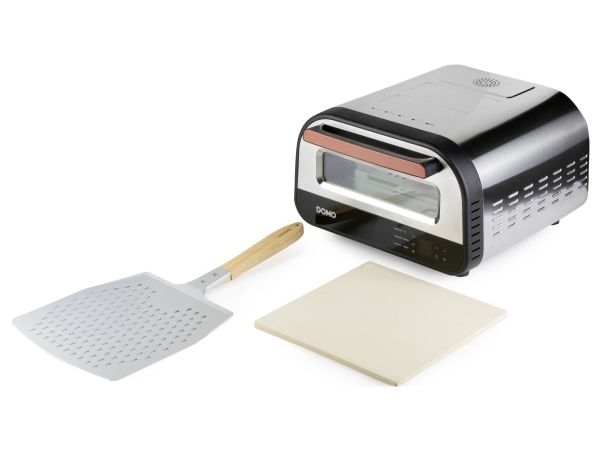 Domo DO9289PZ, 1 pizza(er), Rustfrit stål, Sort, 320 cm, 450 °C, 80 - 450 °C, 0,97 m