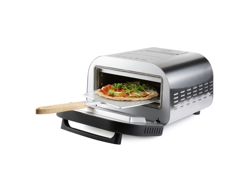 Domo DO9289PZ, 1 pizza(er), Rustfrit stål, Sort, 320 cm, 450 °C, 80 - 450 °C, 0,97 m