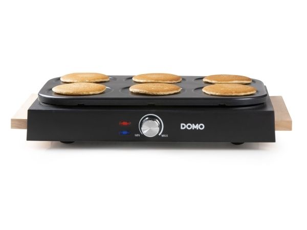 Domo DO8717PN, 6 pandekage(r), Sort, 115 cm, Dreje, 1,1 m, 1000 W