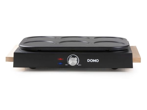 Domo DO8717PN, 6 pandekage(r), Sort, 115 cm, Dreje, 1,1 m, 1000 W