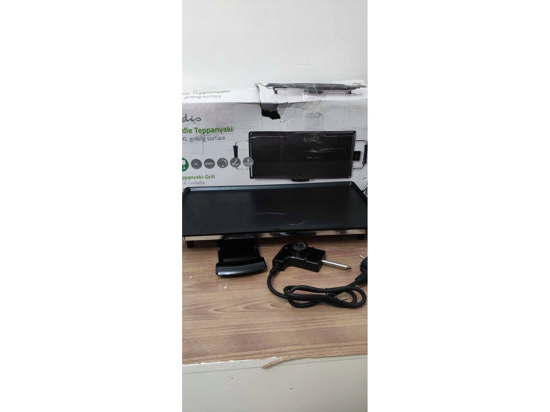 Nedis FCTE110EBK50 teppanyaki hob