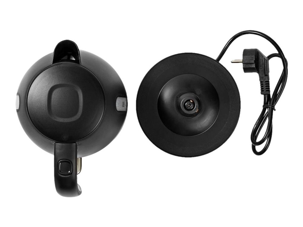 Nedis Elkedel KAWK300EBK - kettle - matt black - Mat sort - 2200 W