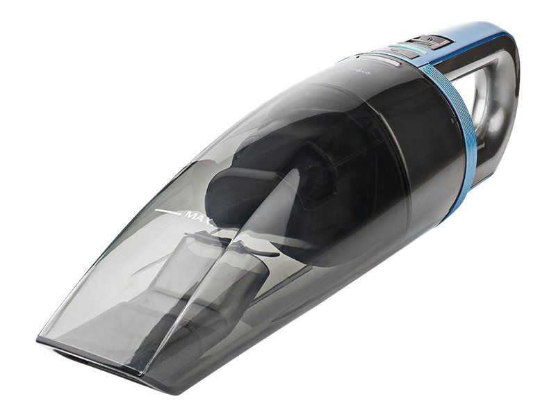 Nedis Håndstøvsuger VCHH6BU75 - vacuum cleaner - cordless - handheld - blue/grey billede 1
