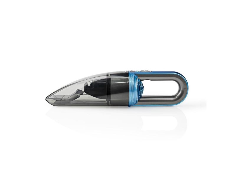 Nedis Håndstøvsuger VCHH6BU75 - vacuum cleaner - cordless - handheld - blue/grey billede 4