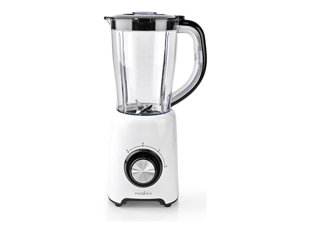 Nedis Blender KABL300CWT - blender - black / white - 800 W billede 1