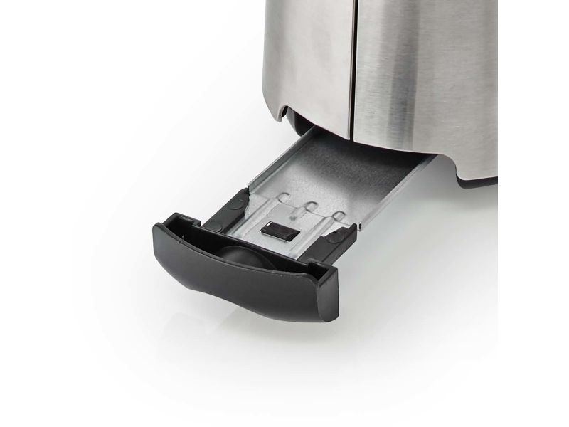 Nedis KABT310EAL, 1 skive(r), Aluminium, Sort, Acrylonitrilbutadienstyren, Aluminium, Knapper, 1000 W, 220 - 240 V
