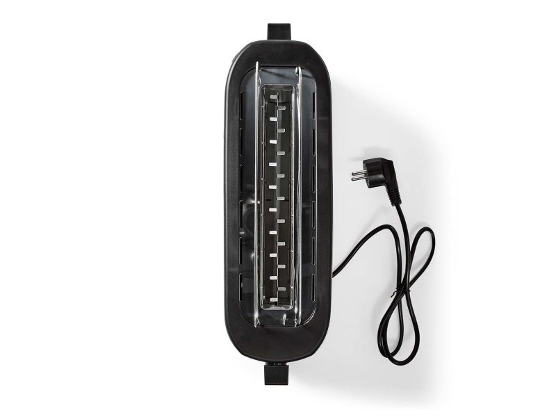 Nedis KABT310EAL, 1 skive(r), Aluminium, Sort, Acrylonitrilbutadienstyren, Aluminium, Knapper, 1000 W, 220 - 240 V