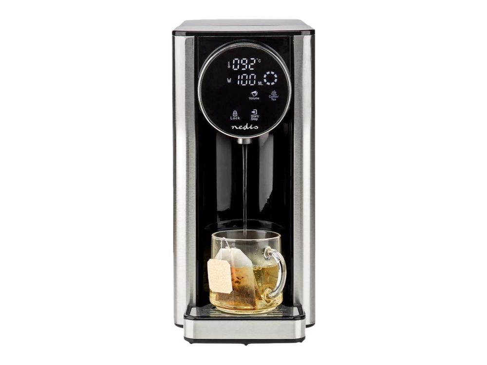 Nedis Elkedel KAWD310FBK - hot water dispenser - black/aluminum - Sort/aluminum - 2600 W
