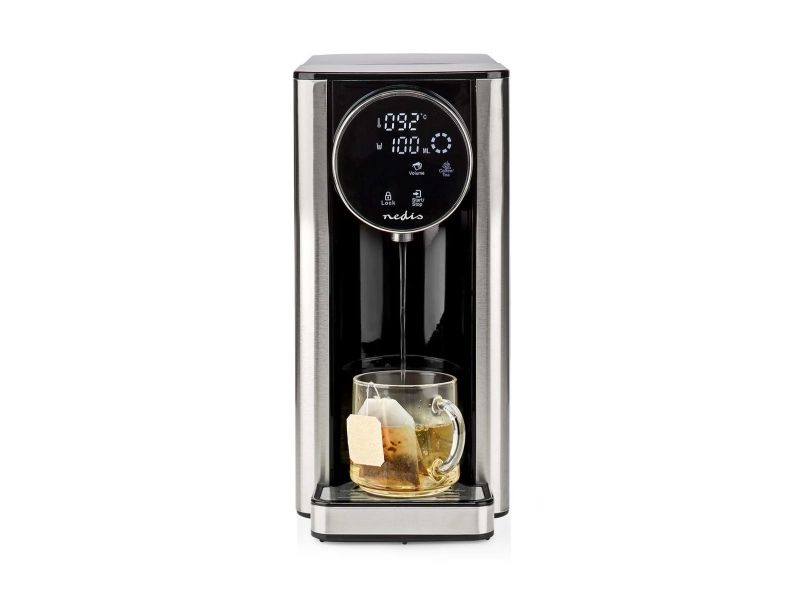 Nedis Elkedel KAWD310FBK - hot water dispenser - black/aluminum - Sort/aluminum - 2600 W
