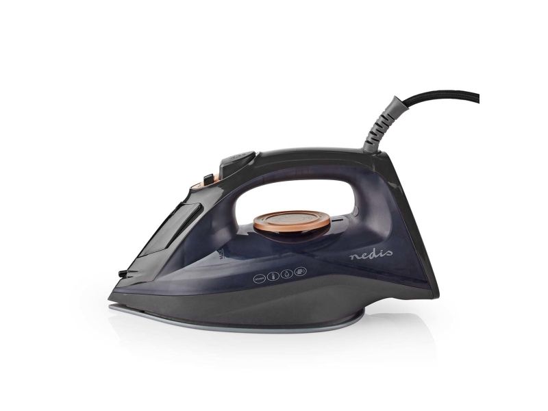 Nedis IRON1000, Tør strygejern, Keramisk strygesål, 1,9 m, Lilla, 25 g/min, 0,26 L billede 2