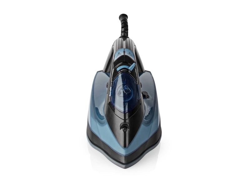 Nedis IRON2000, Tør strygejern, Keramisk strygesål, 1,9 m, Blå, 25 g/min, 0,32 L billede 1