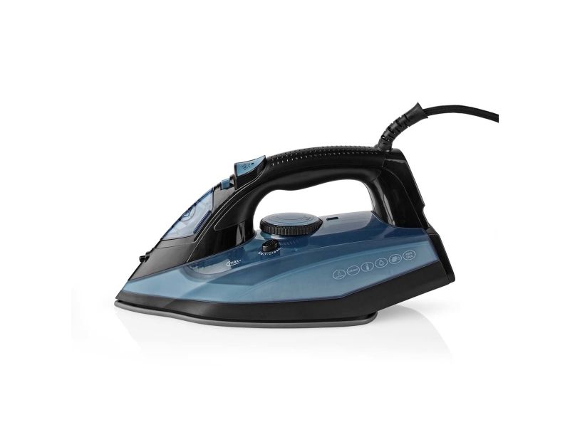 Nedis IRON2000, Tør strygejern, Keramisk strygesål, 1,9 m, Blå, 25 g/min, 0,32 L billede 2