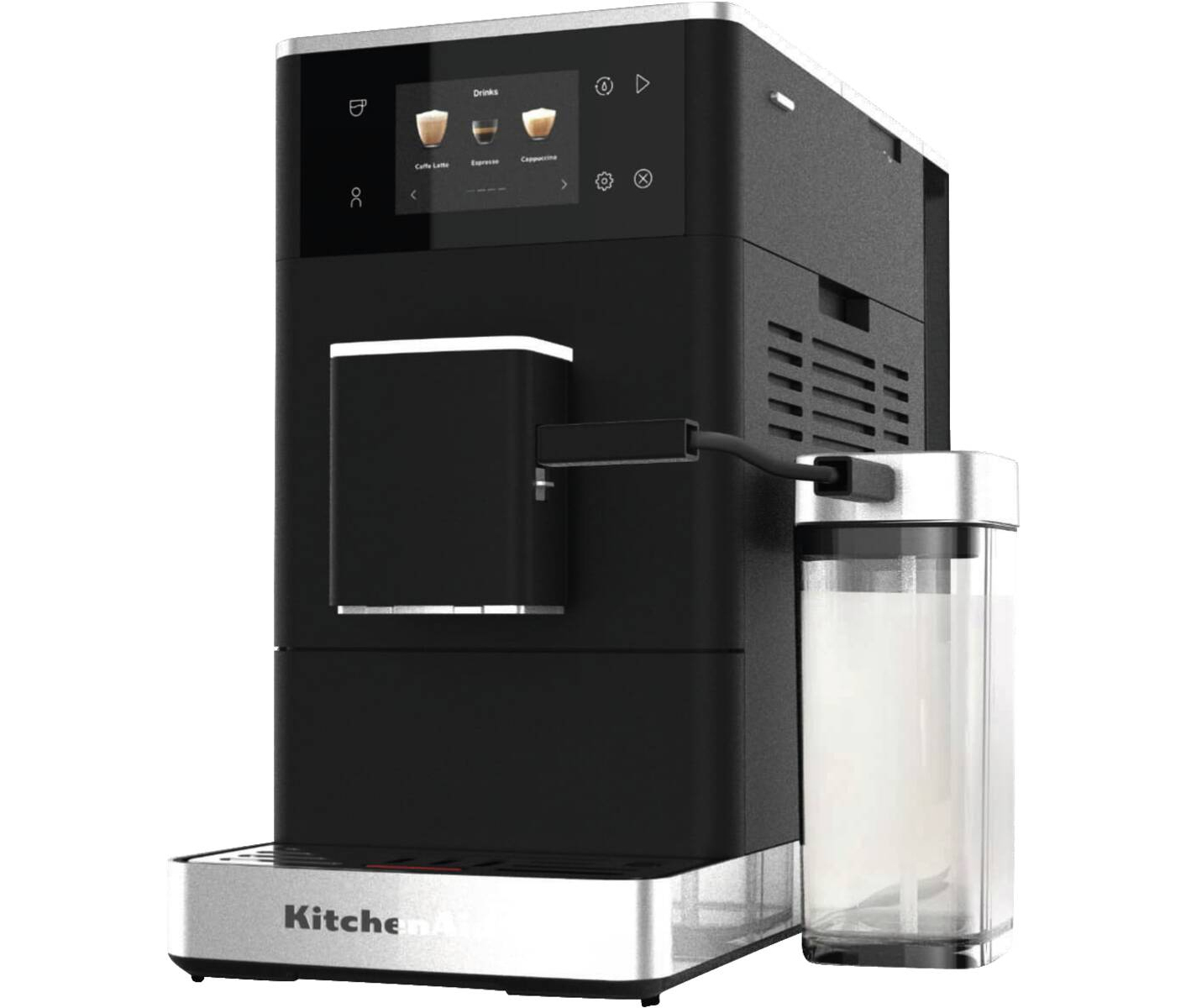 Kitchenaid Kf4 Fa Espresso Aut O Milk Espressomaskine billede 1