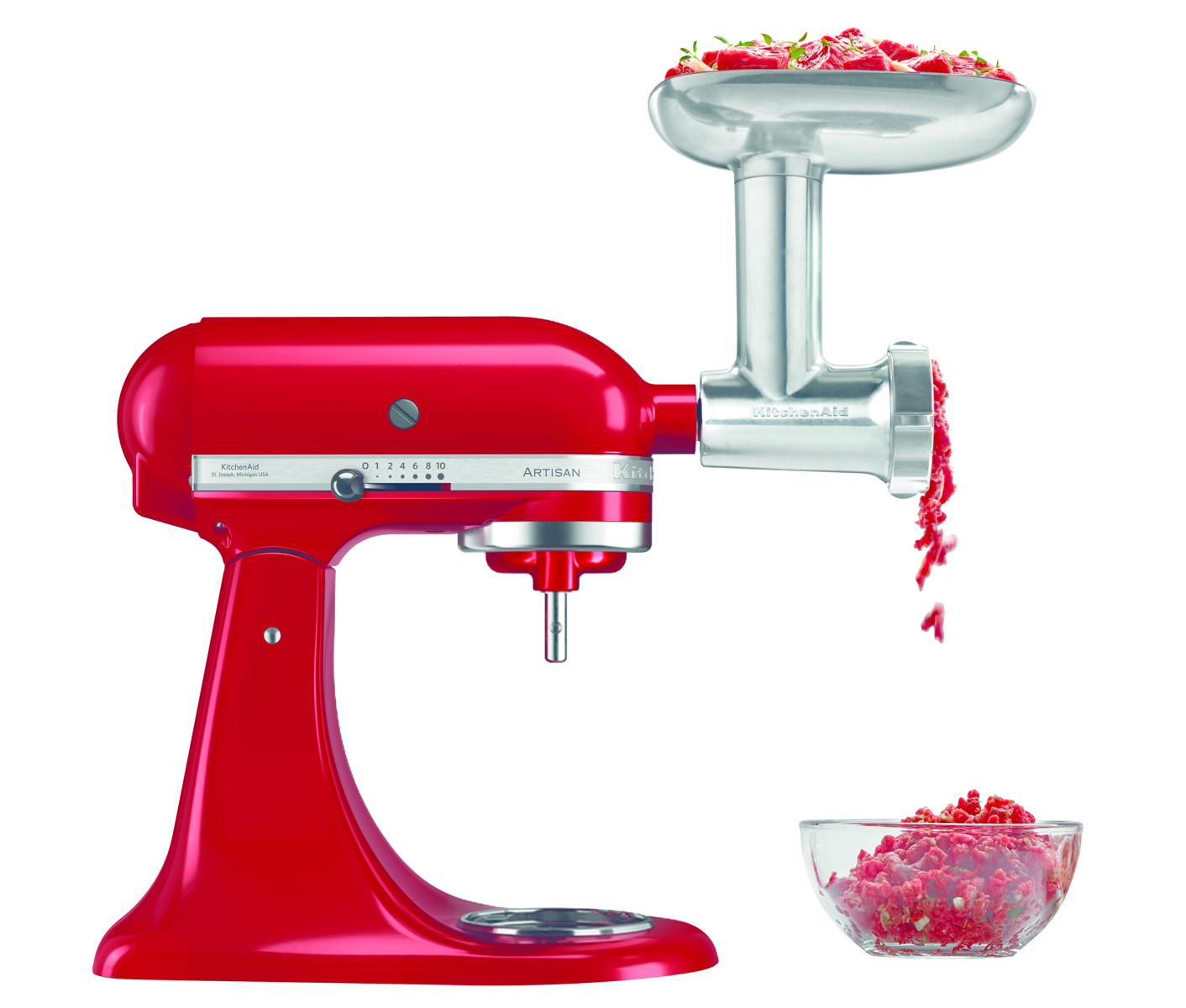 Kitchenaid Grinder Steel Tilbehør Til Køkkenmaskine billede 2