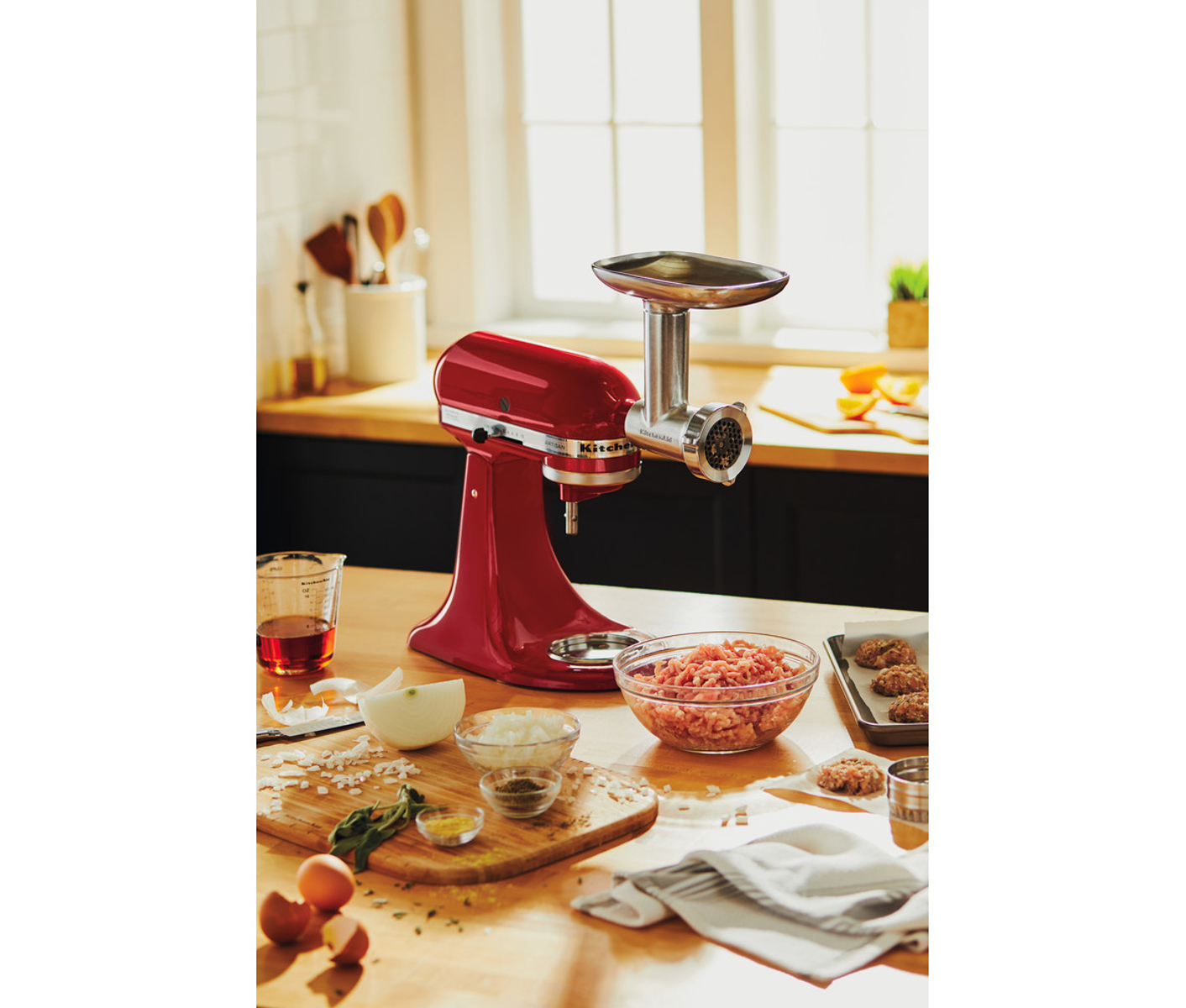 Kitchenaid Grinder Steel Tilbehør Til Køkkenmaskine billede 4