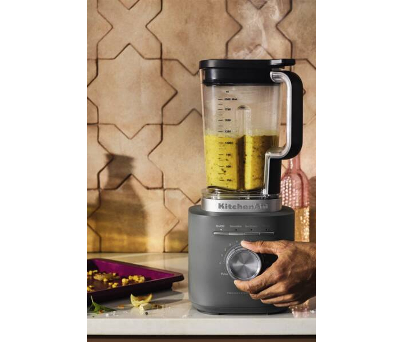 Kitchenaid Power Plus Blender Grey Blender billede 7