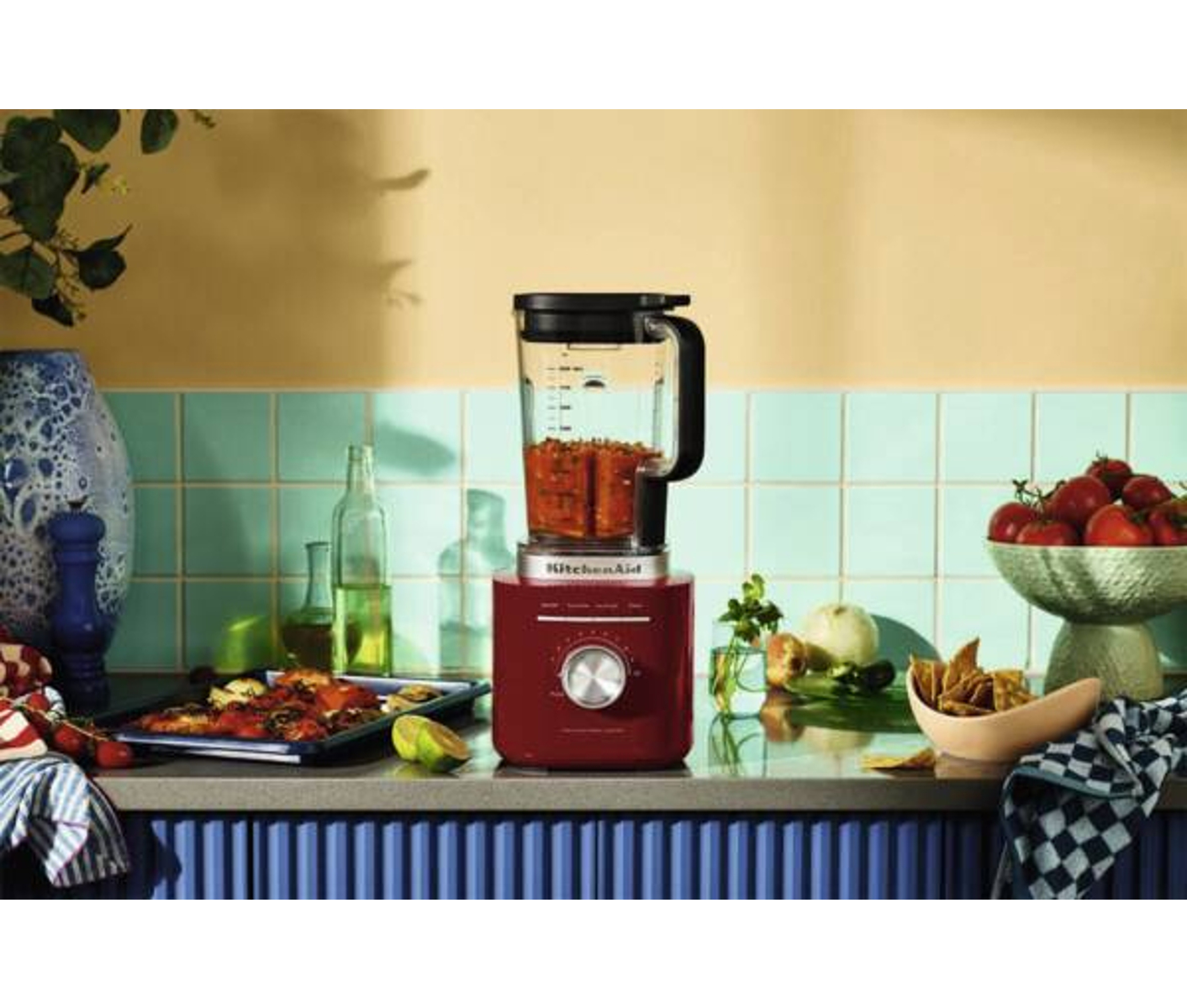 Kitchenaid Power Plus Blender Red