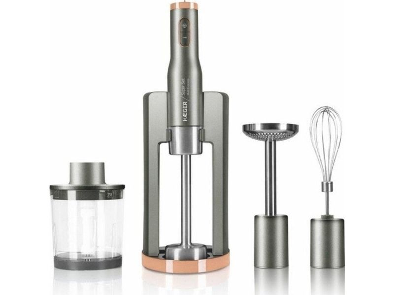 Haeger Maišytuvo šluotelė „Super Set“, pilka, 800 W