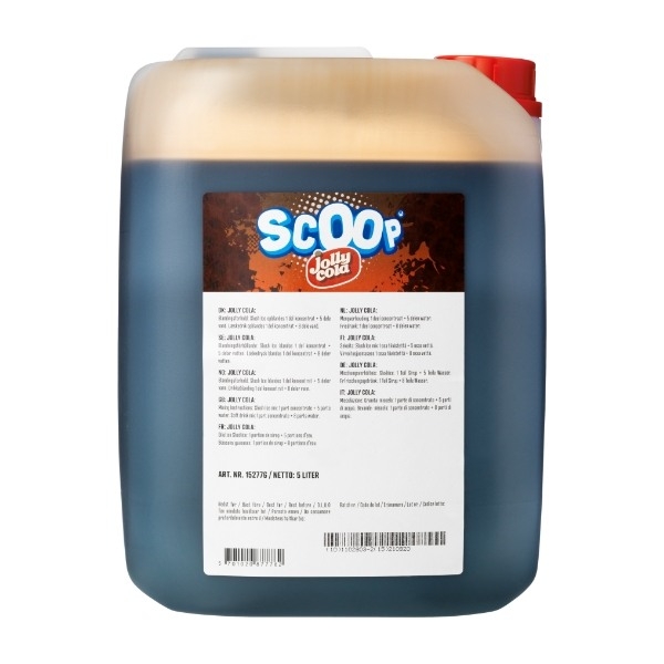 Scoop Jolly Cola slush koncentrat 5L billede 2