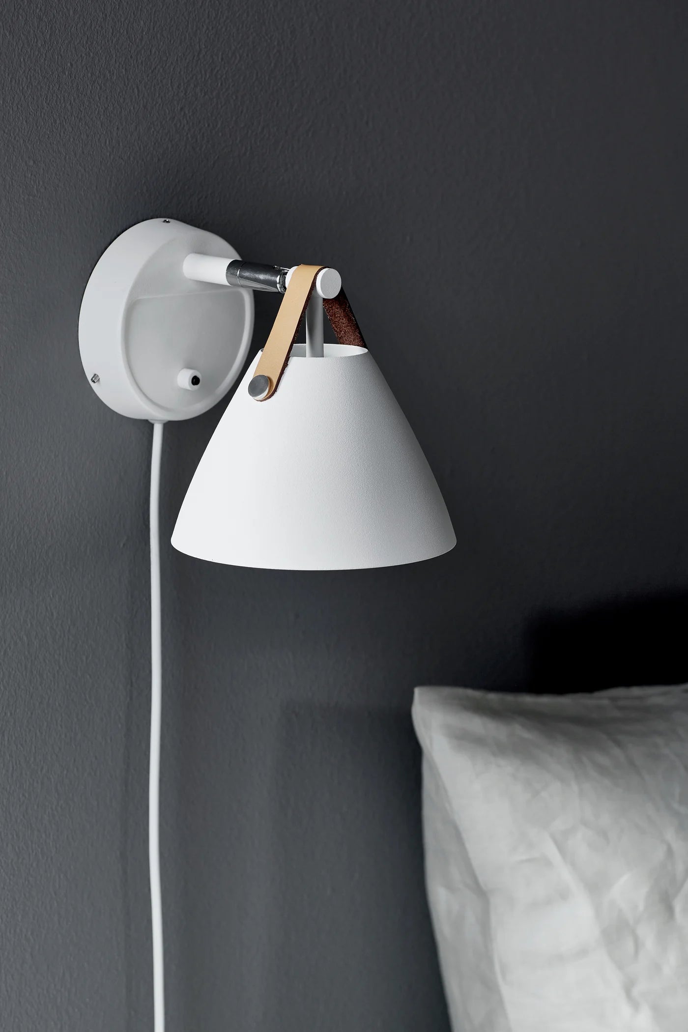 Strap 15 Væglampe GU10 IP20, Hvid billede 2