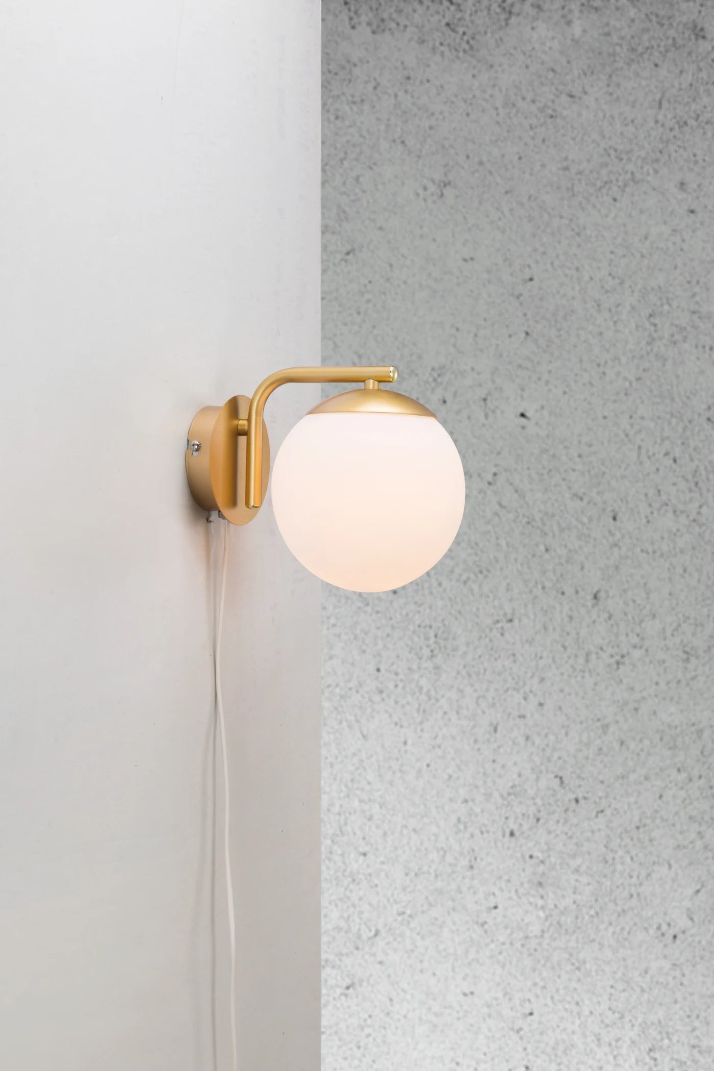 Grant Væglampe E14 IP20, Messing - Nordlux billede 2