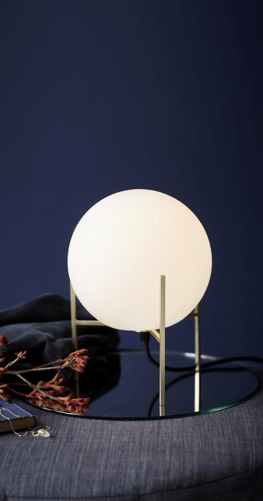 Nordlux - Alton ø20 Bordlampe, Opalhvid/Messing billede 4