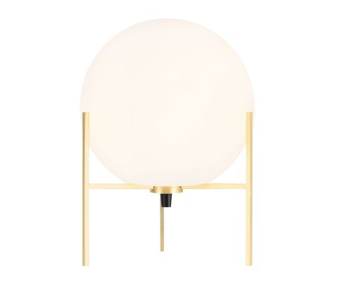 Nordlux - Alton ø20 Bordlampe, Opalhvid/Messing billede 1