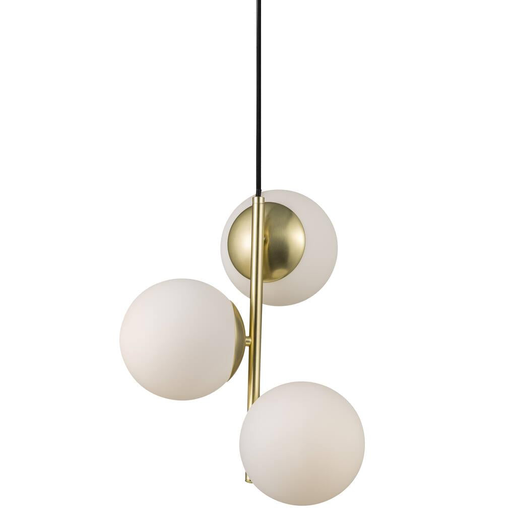Lilly 3x40W Pendel, Messing - Nordlux billede 3