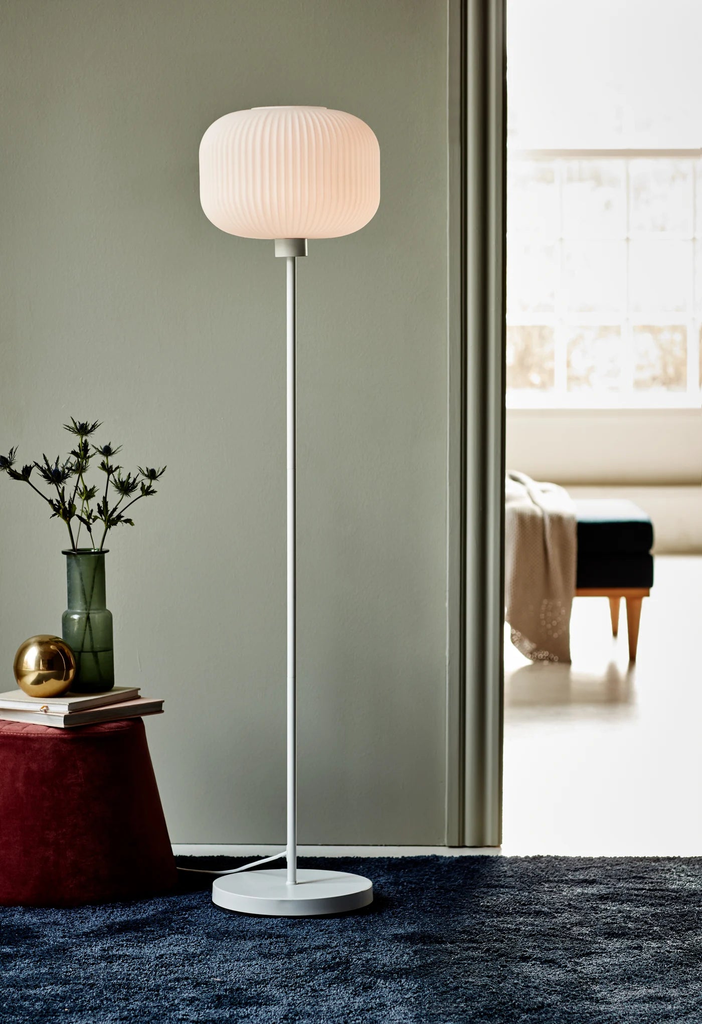 Milford Gulvlampe E27 IP20 - Nordlux billede 4