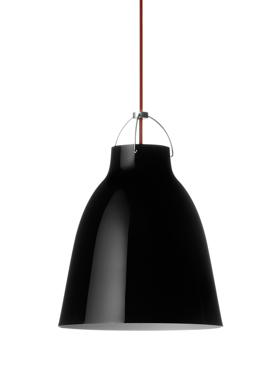 Caravaggio™ High-Gloss P2 Pendel Sort billede 1