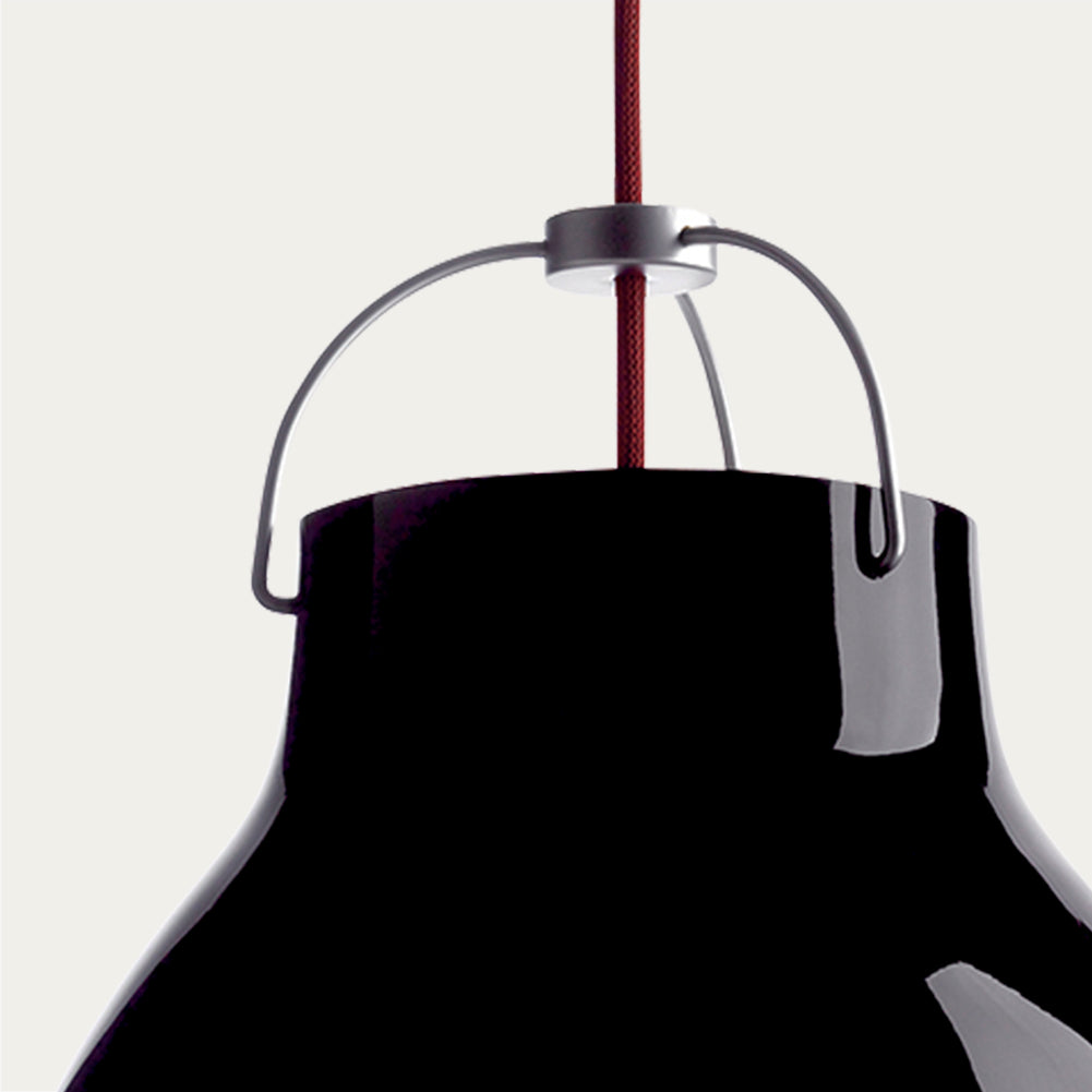 Caravaggio™ High-Gloss P2 Pendel Sort billede 4
