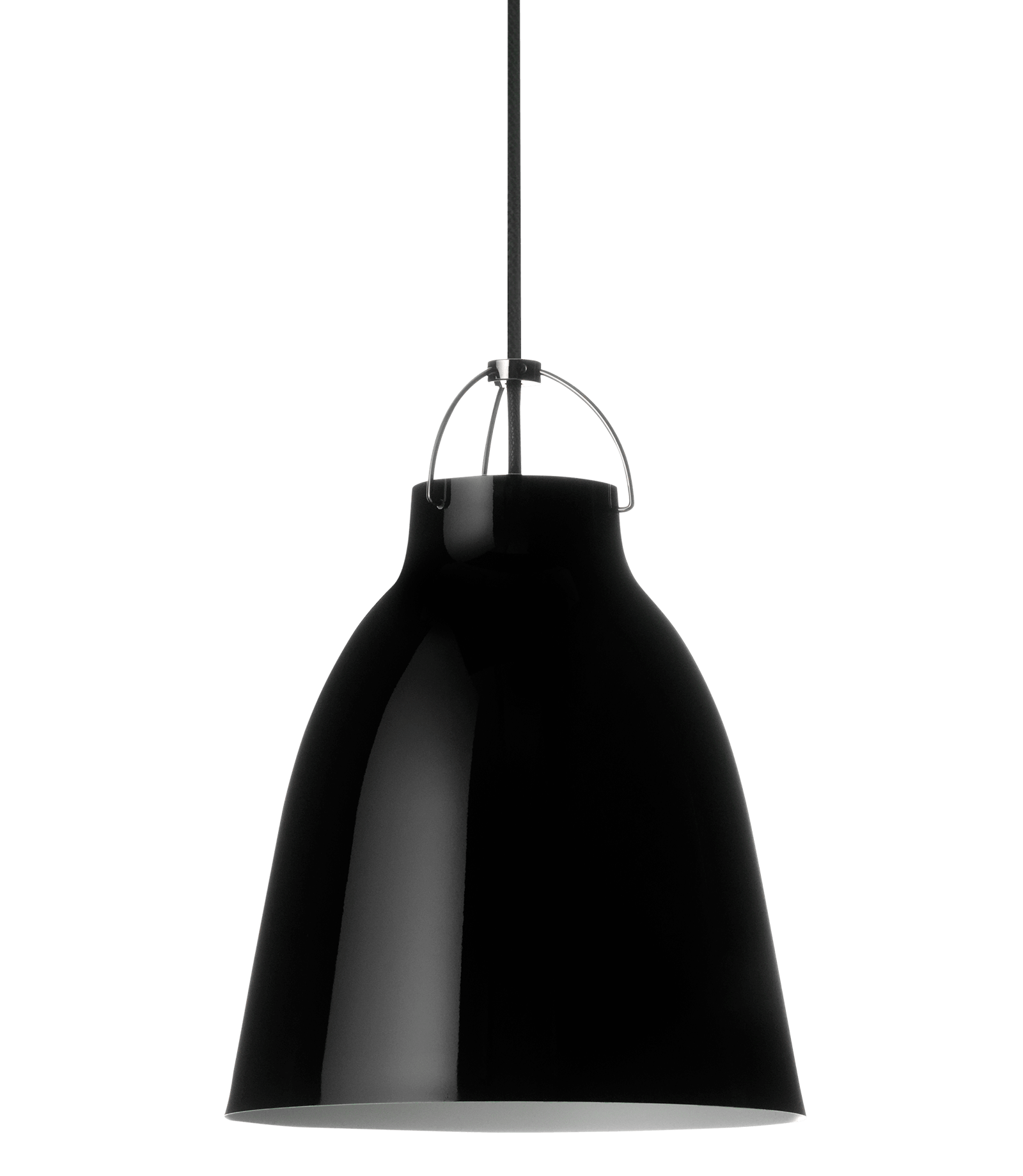 Caravaggio™ High-Gloss P2 Pendel Sort billede 1