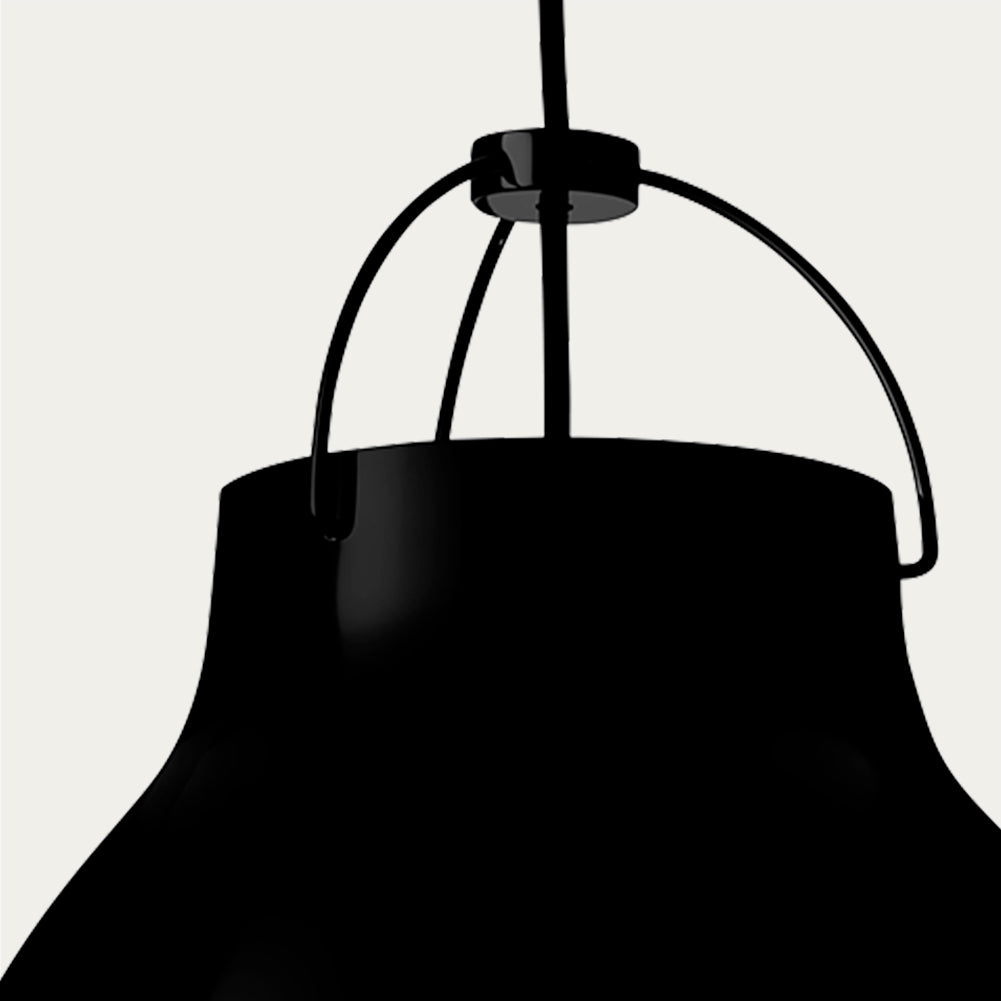 Caravaggio™ High-Gloss P2 Pendel Sort billede 4