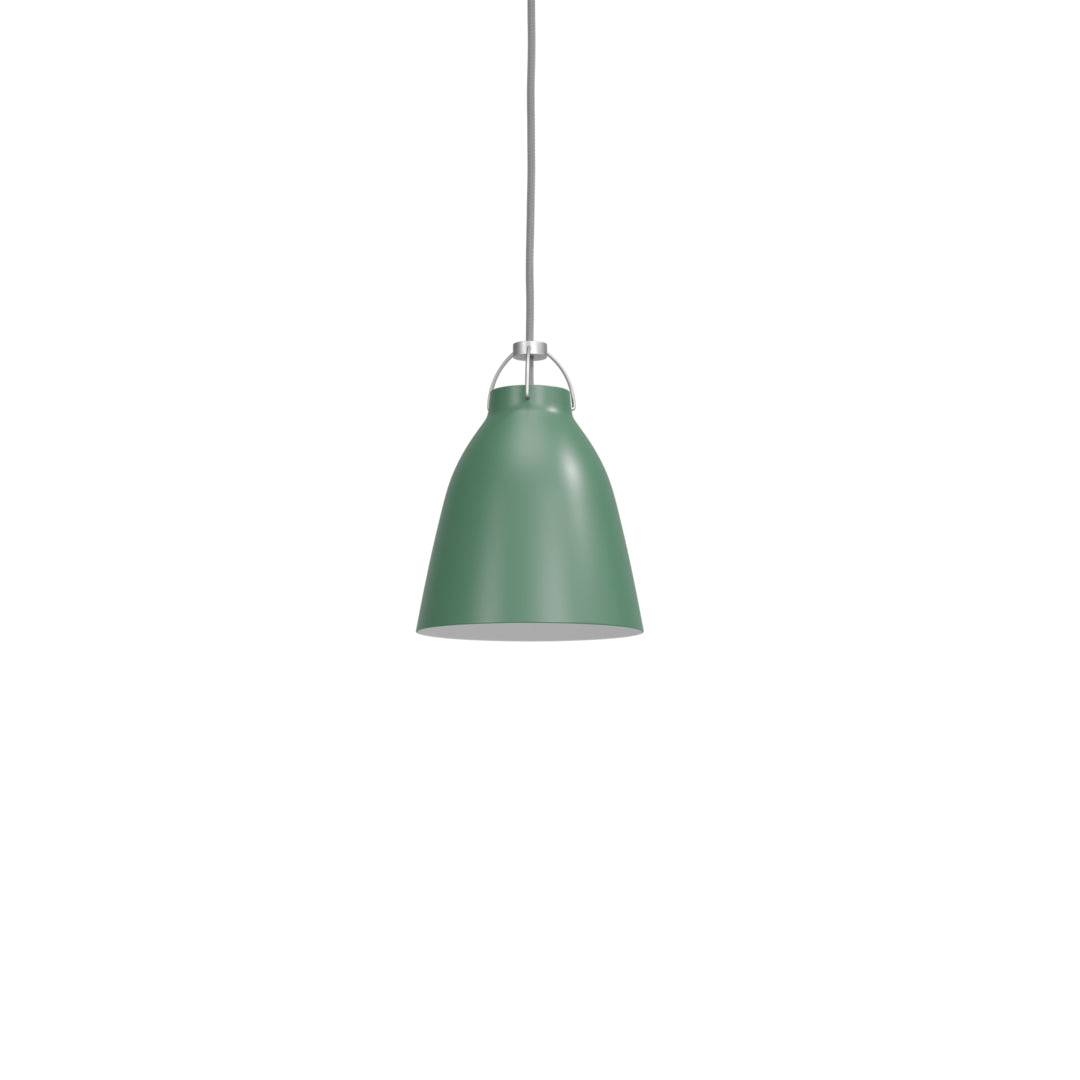 Fritz Hansen Caravaggio Matt P1 Patina Green pendel billede 1