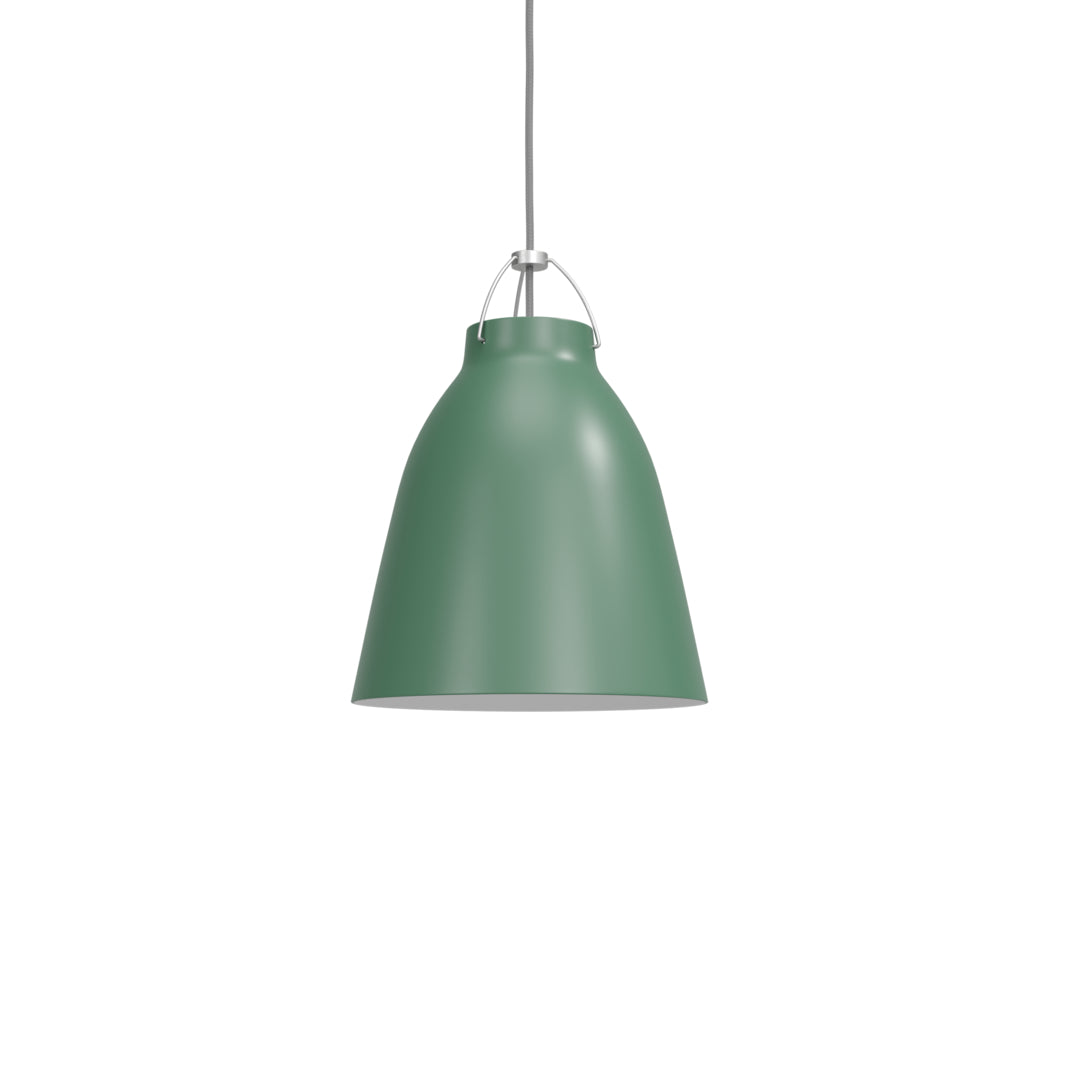 Fritz Hansen Caravaggio Matt P2 Patina Green pendel billede 1