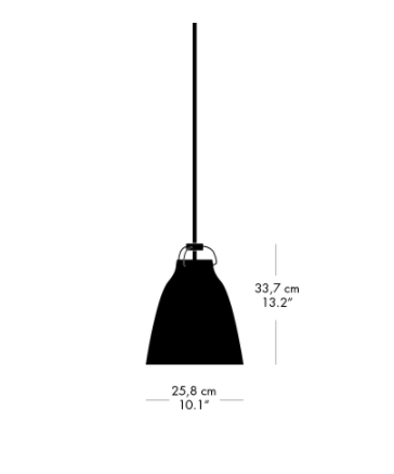 Caravaggio™ Matt P2 Pendel Hvid billede 2