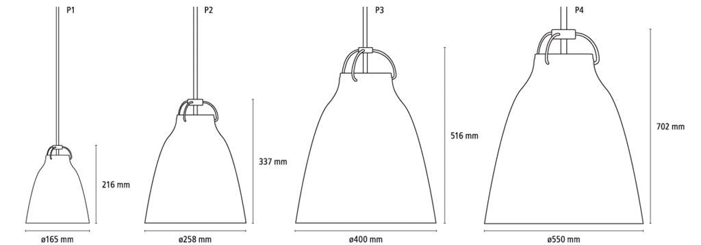 Caravaggio™ Matt P3 Pendel Mathvid billede 4