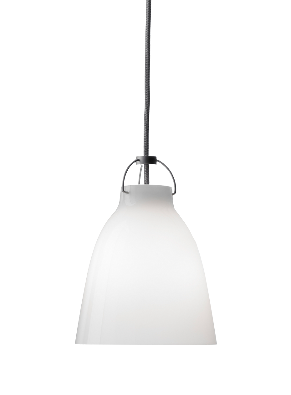 Caravaggio™ Opal P1 Pendel Hvid billede 1