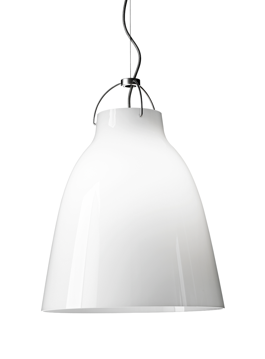 Caravaggio™ Opal P3 Pendel Hvid billede 1