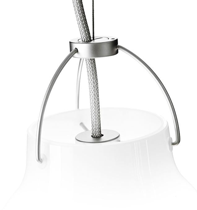 Caravaggio™ Opal P3 Pendel Hvid billede 4