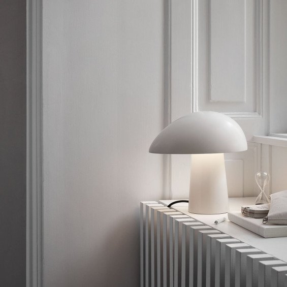 Night Owl™ Smokey White Bordlampe billede 3