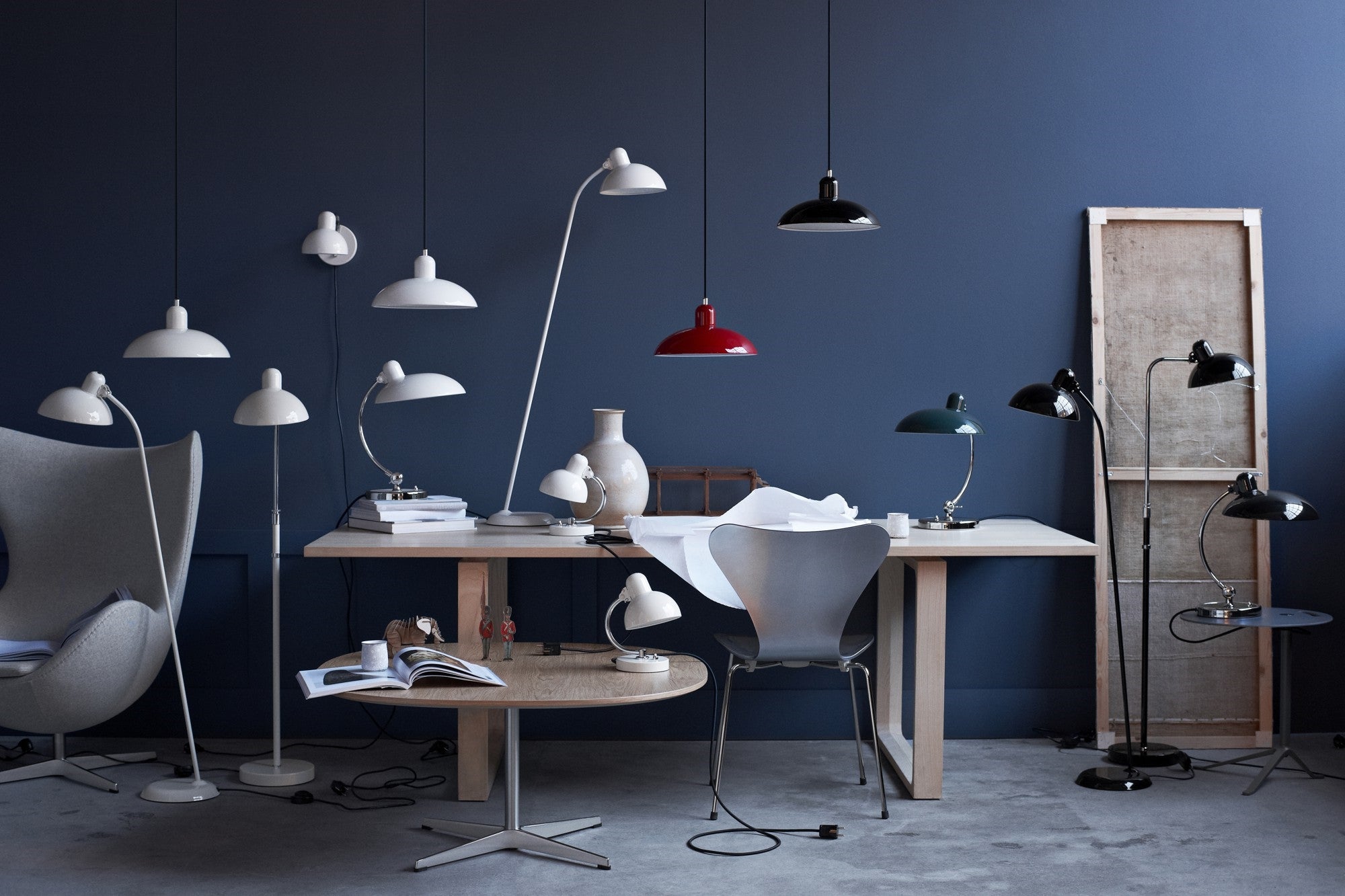KAISER Idell™ Gulvlampe 6556-F Hvid billede 3