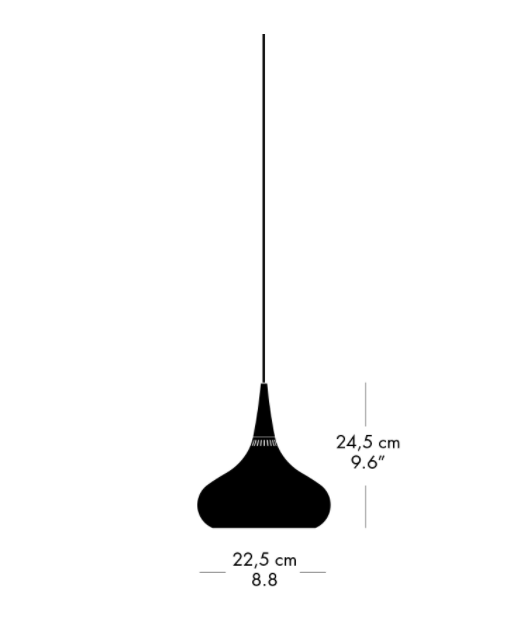 Orient™ P1 Pendel Aluminium/Egetræ billede 2