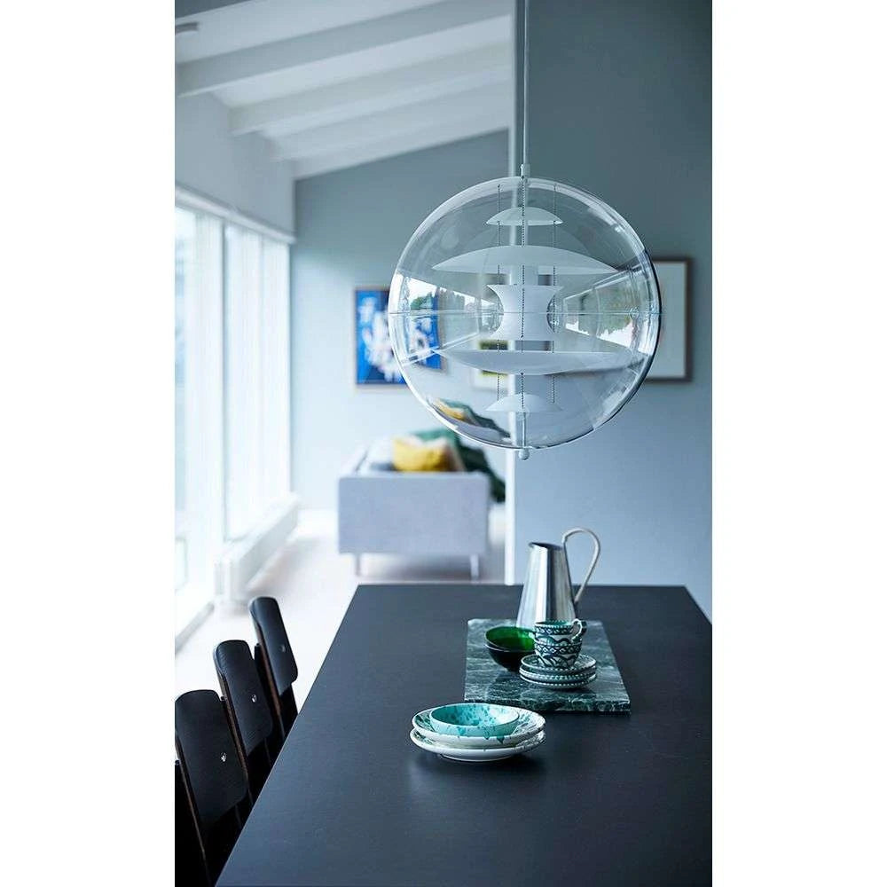 VP Globe Pendel Glas Ø50 Opal Glass/White billede 3