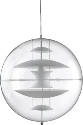 VP Globe Pendel Glas Ø50 Opal Glass/White billede 1