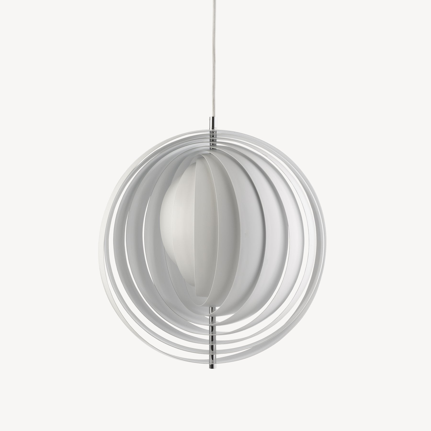 Moon Ø44,5 Metal Hvid Pendel billede 1