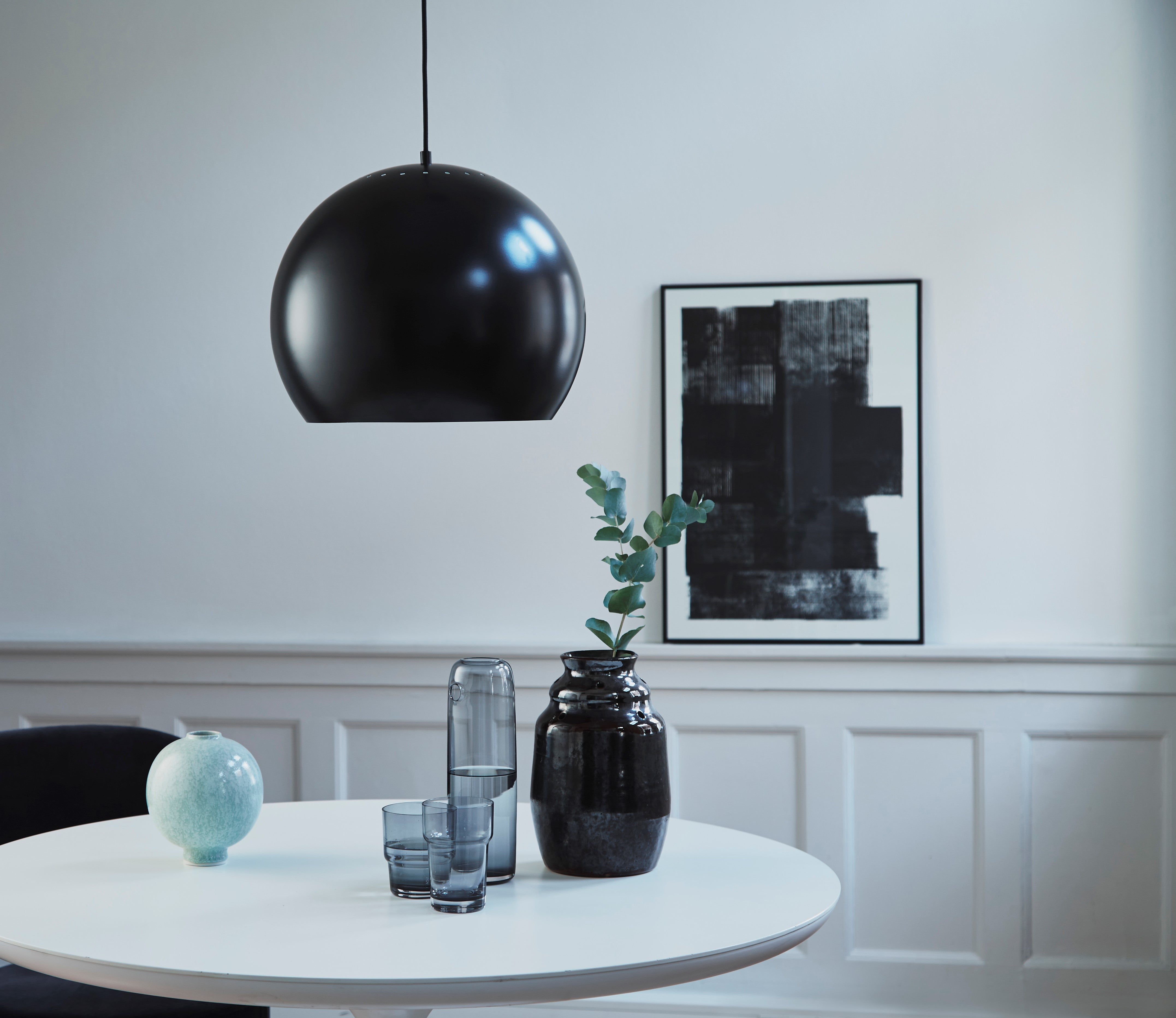 Ball Pendel Ø40 Matt Sort billede 3