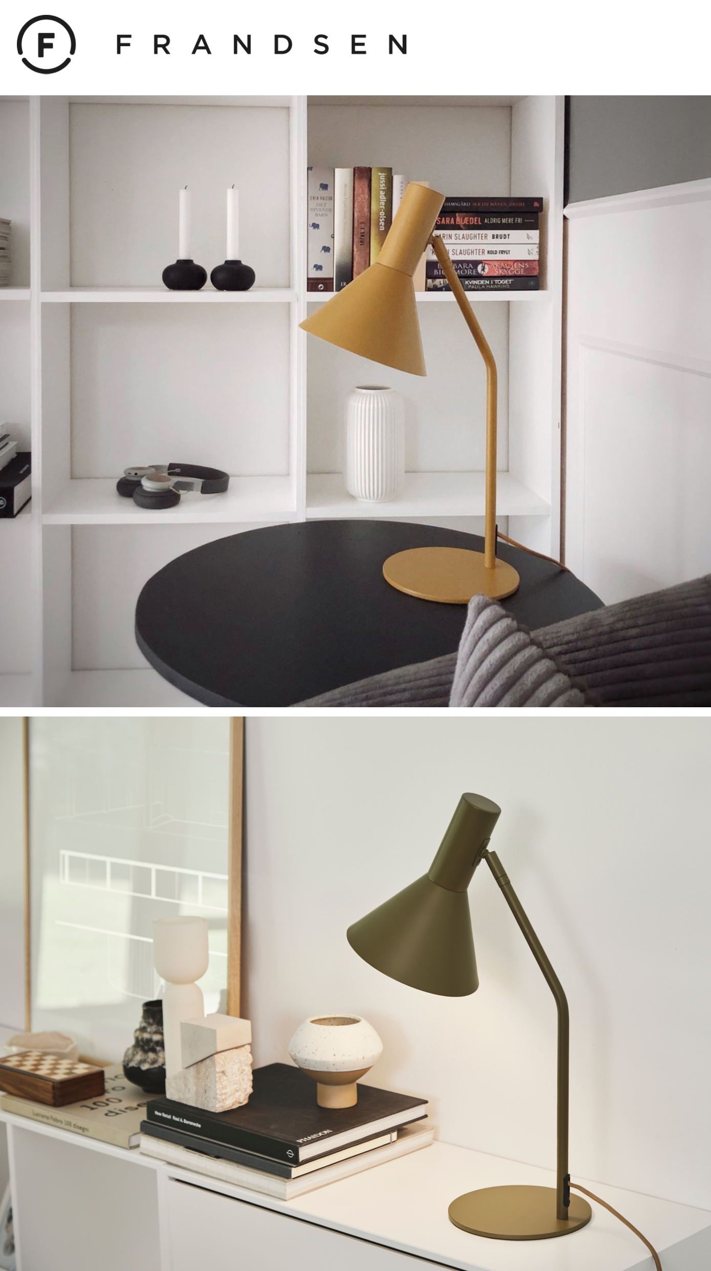 LYSS Bordlampe Ø18 Mat Mandel billede 3