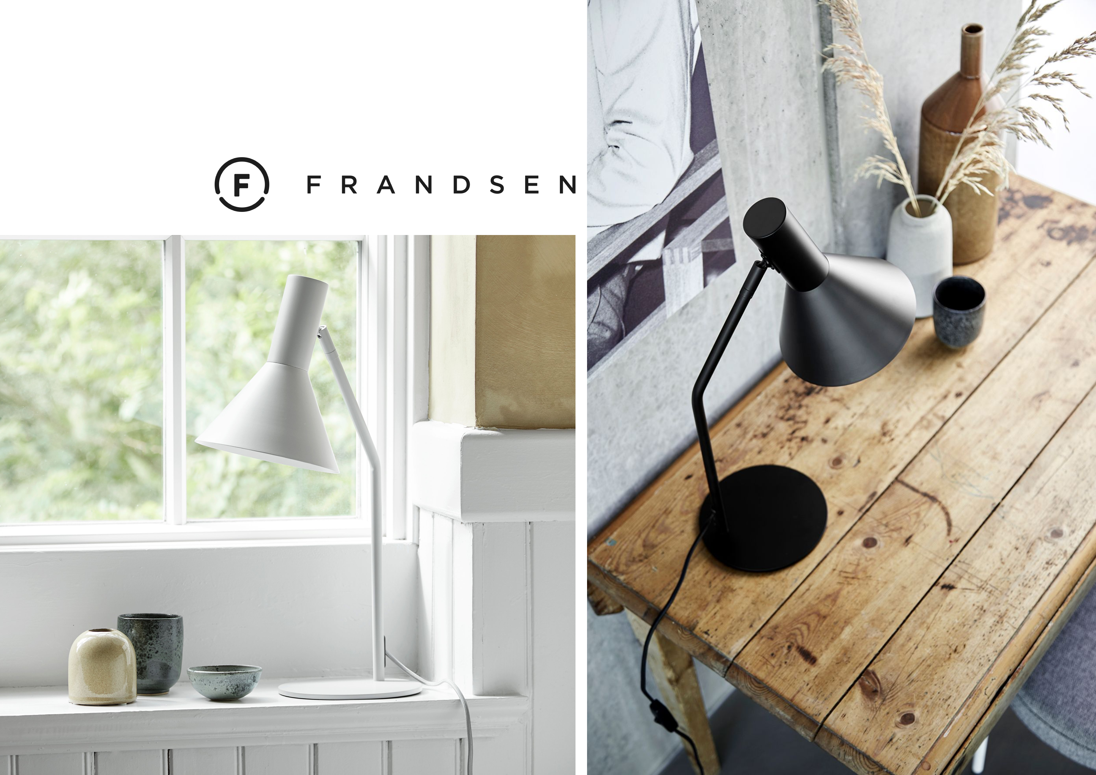 LYSS Bordlampe Ø18 Mat Mandel billede 4