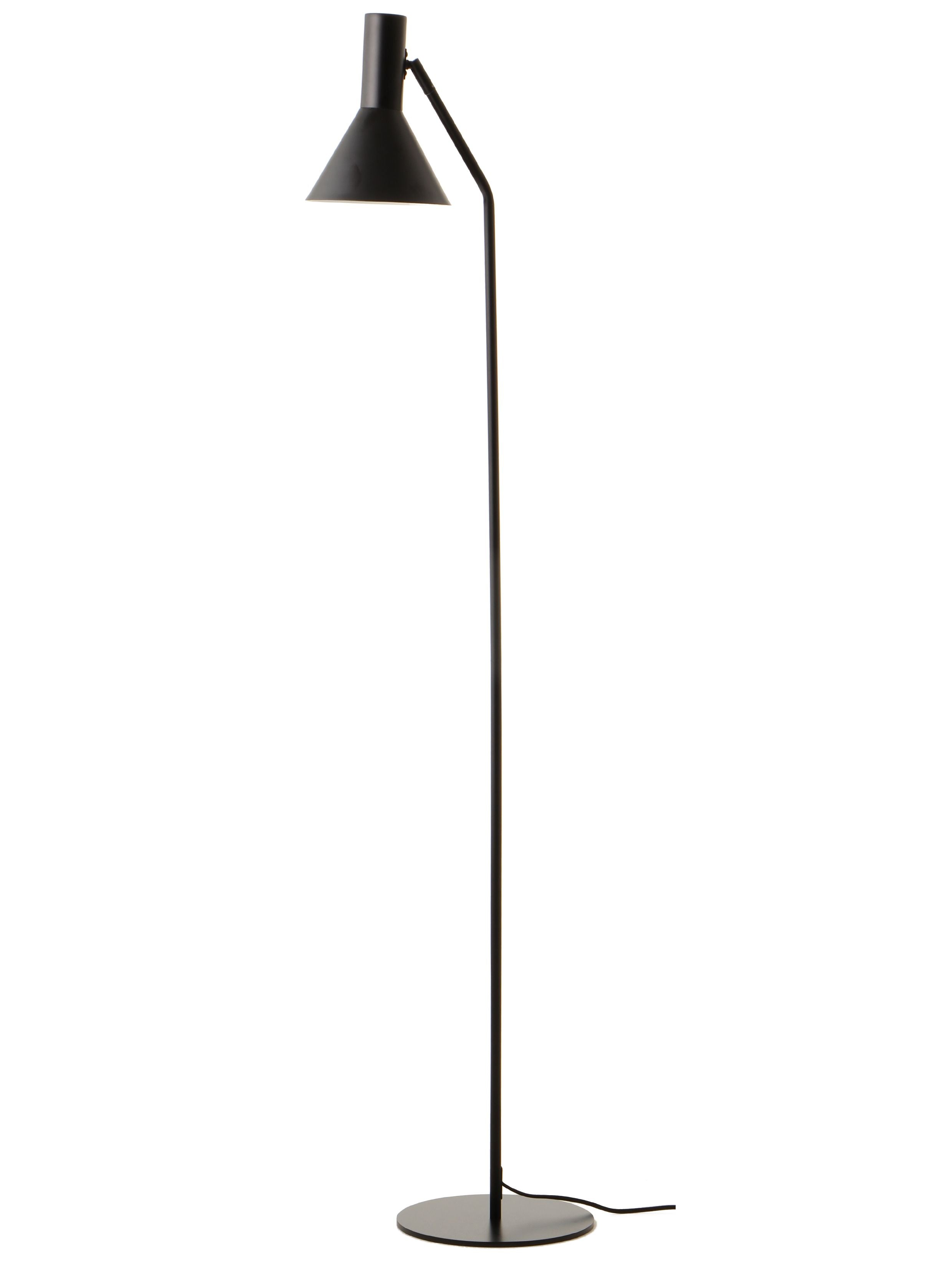 LYSS Gulvlampe Ø18 Matsort billede 1